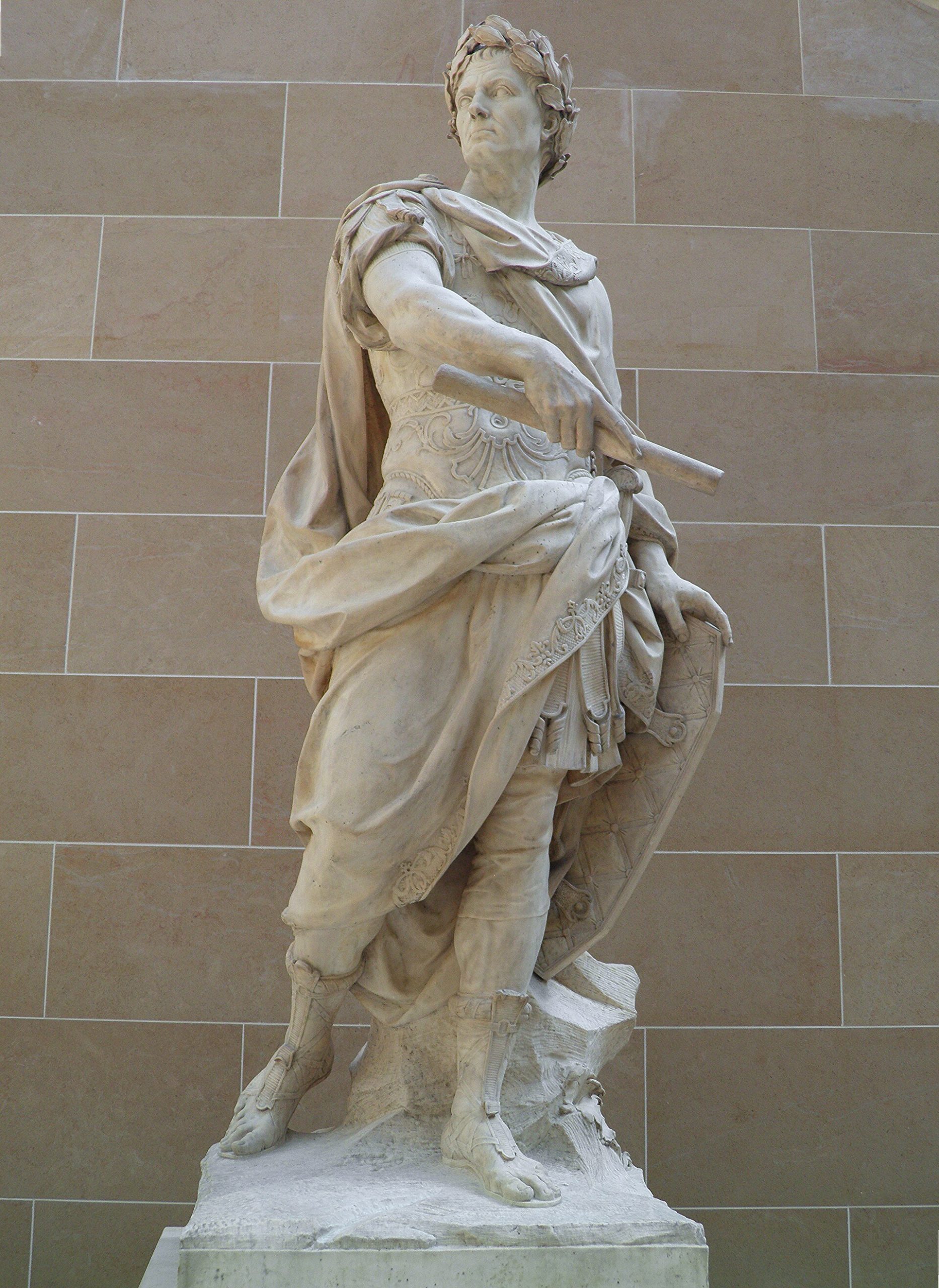 Imagen de Carolemage en Flickr de la escultura de César de Nicolas_Coustou